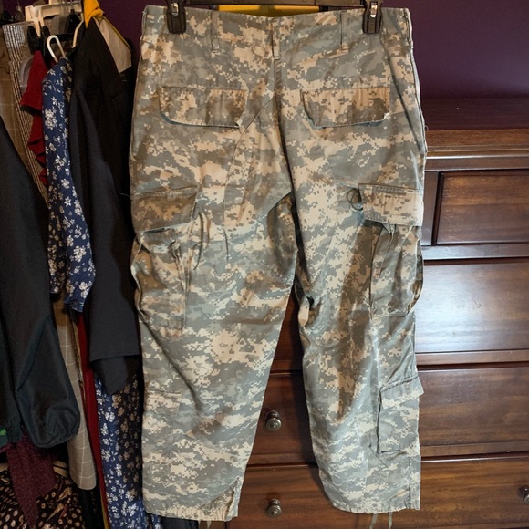 Two Pairs of Army Combat Uniform Trousers (Digital Camo) - Picture 2 of 16